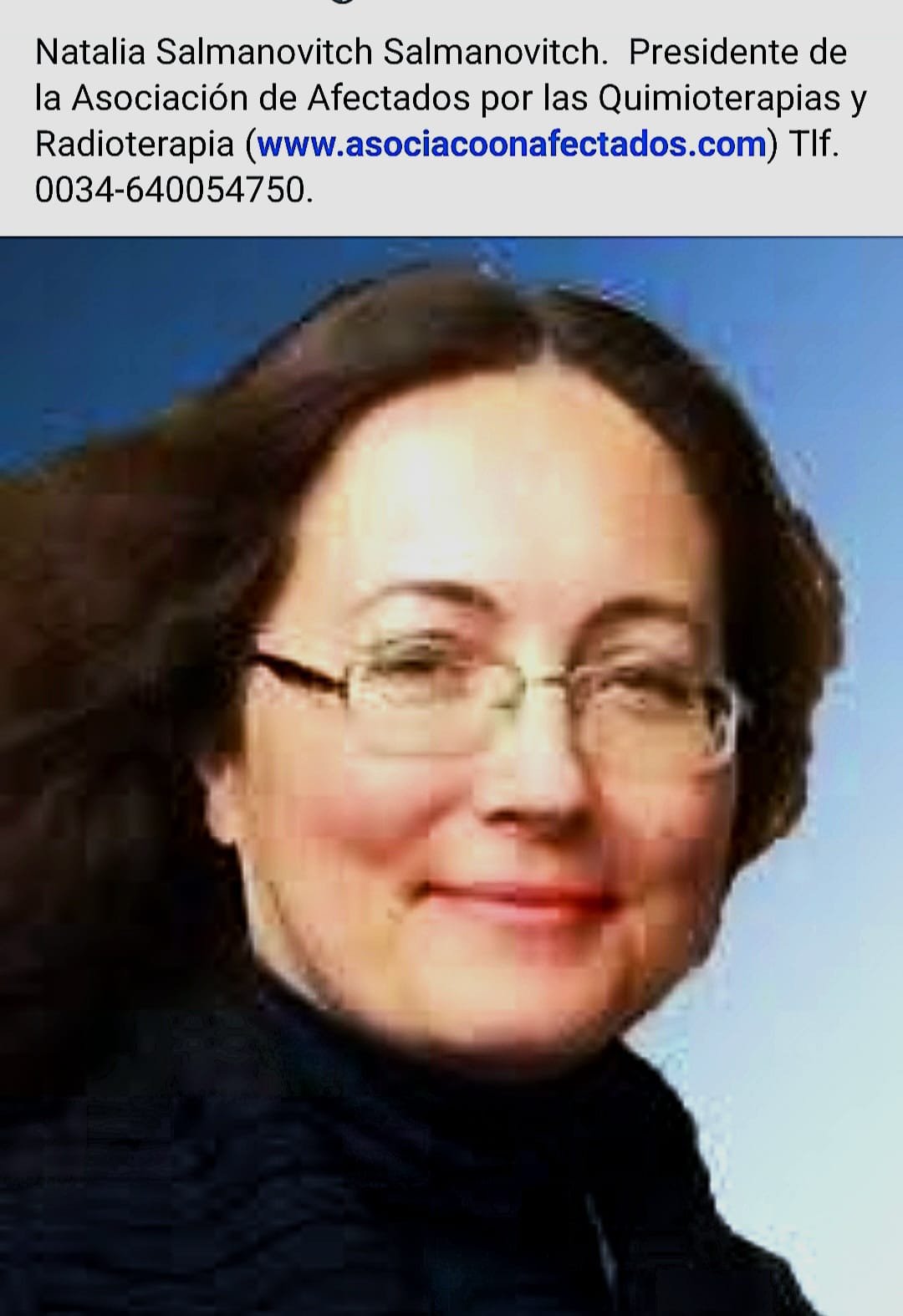Natalia Salmanovitch Salmanovitch, International Vice-President